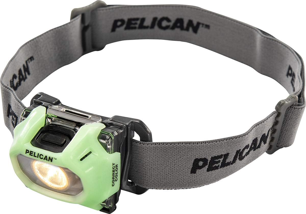 Pelican 2750C LED Headlamp Photo Luminescent Body
