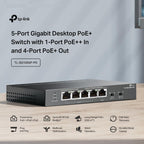 TP-Link TL-SG1005P-PD 5-Port PoE Passthrough Gigabit Switch