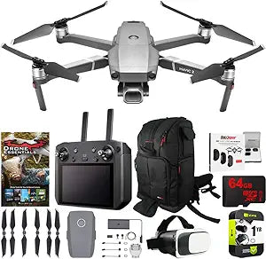 DJI: Mavic 2 Pro Drone - Hasselblad Camera, Smart Controller Bundle