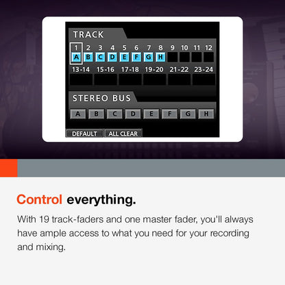 Tascam DP-24SD 24-Track Digital Portastudio Multi-Track Recorder