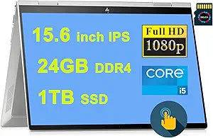 HP ENVY x360 15 2-in-1 Touchscreen Laptop — main product image