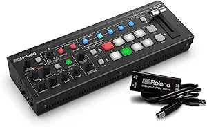 Roland V-1HD+ STR Video Switcher - Web Streaming Bundle