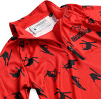 Spyder 38C125308 Boys Ski Day Half Zip T-Neck - Fleece