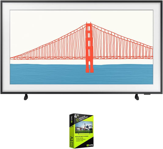 Samsung QN65LS03AA 65" The Frame QLED 4K Smart TV Bundle