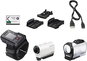 Sony HDR-AZ1VR/W 1080p Action Cam Live View Renewed