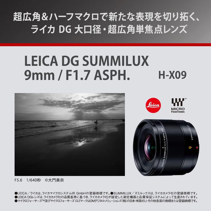 Panasonic H-X09 Wide Angle Lens for LUMIX DSLR
