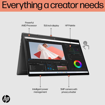 HP Envy x360 15.6" 2-in-1 Laptop: Ryzen 7, 32GB, 1TB SSD, Pen