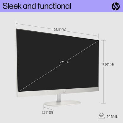 HP 27-cr1057c All-in-One Desktop Ultra 7 Touchscreen