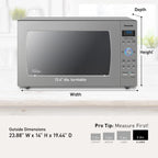 Panasonic NN-SD975S 2.2 cu. ft. Cyclonic Wave Countertop Microwave