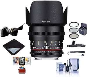 Rokinon 50mm T1.5 Cine DS Canon EF Lens