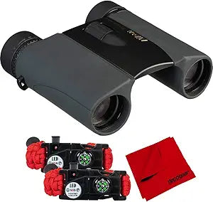 Nikon E2NKTB8X25 Trailblazer 8x25 Binoculars Bundle