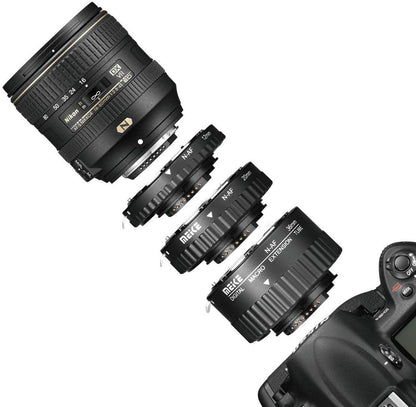Meike 4332257968 Nikon Macro Extension Tube Set