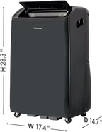Hisense AP1022HW1GD 10000 BTU Portable Air Conditioner Heater