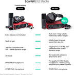 Focusrite AMS-SCARLETT-2I2 Studio 3rd Gen Recording Bundle
