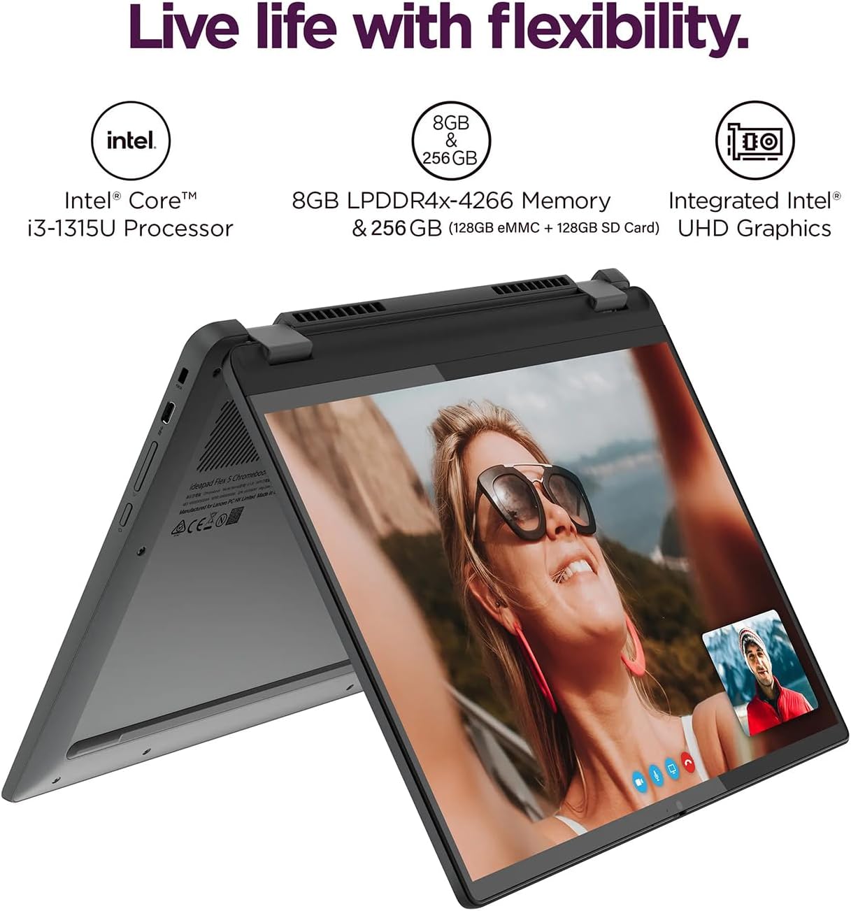 Lenovo IdeaPad Flex 5i Chromebook Plus 14" 2-in-1