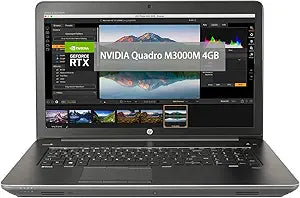 HP 17 G3 Zbook Mobile Workstation Laptop M3000M