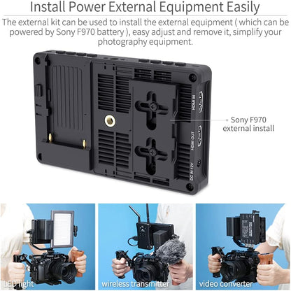 FEELWORLD F5 Pro V4 6" Touch Screen Camera Monitor