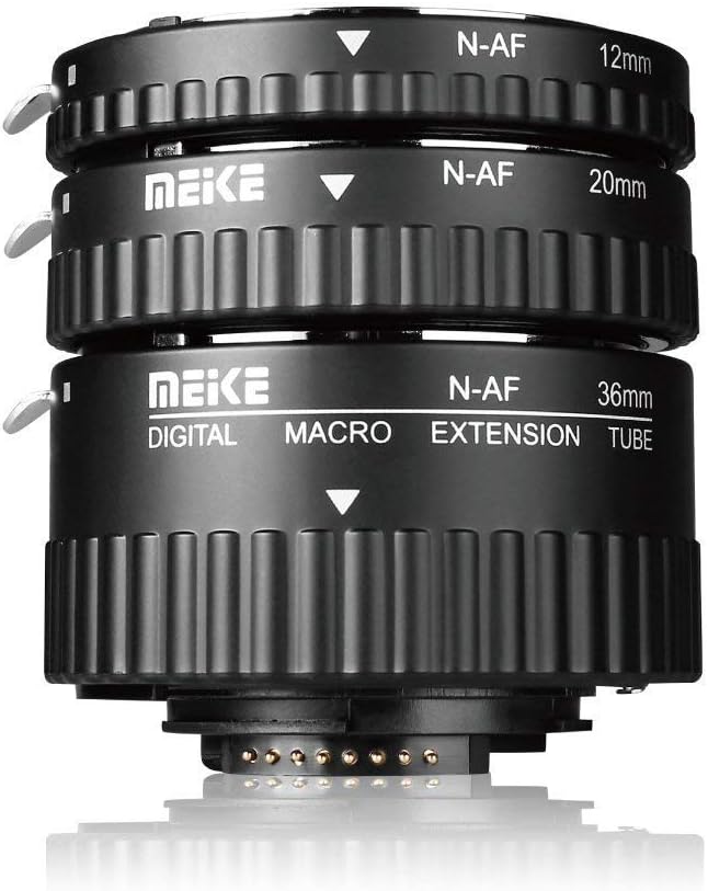 Meike 4332257968 Nikon Macro Extension Tube Set