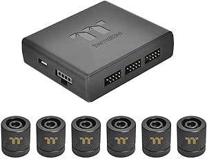 Thermaltake CL-W185-CU00BL-A Pacific RGB Plus 6-Pack Fitting Kit — main product image