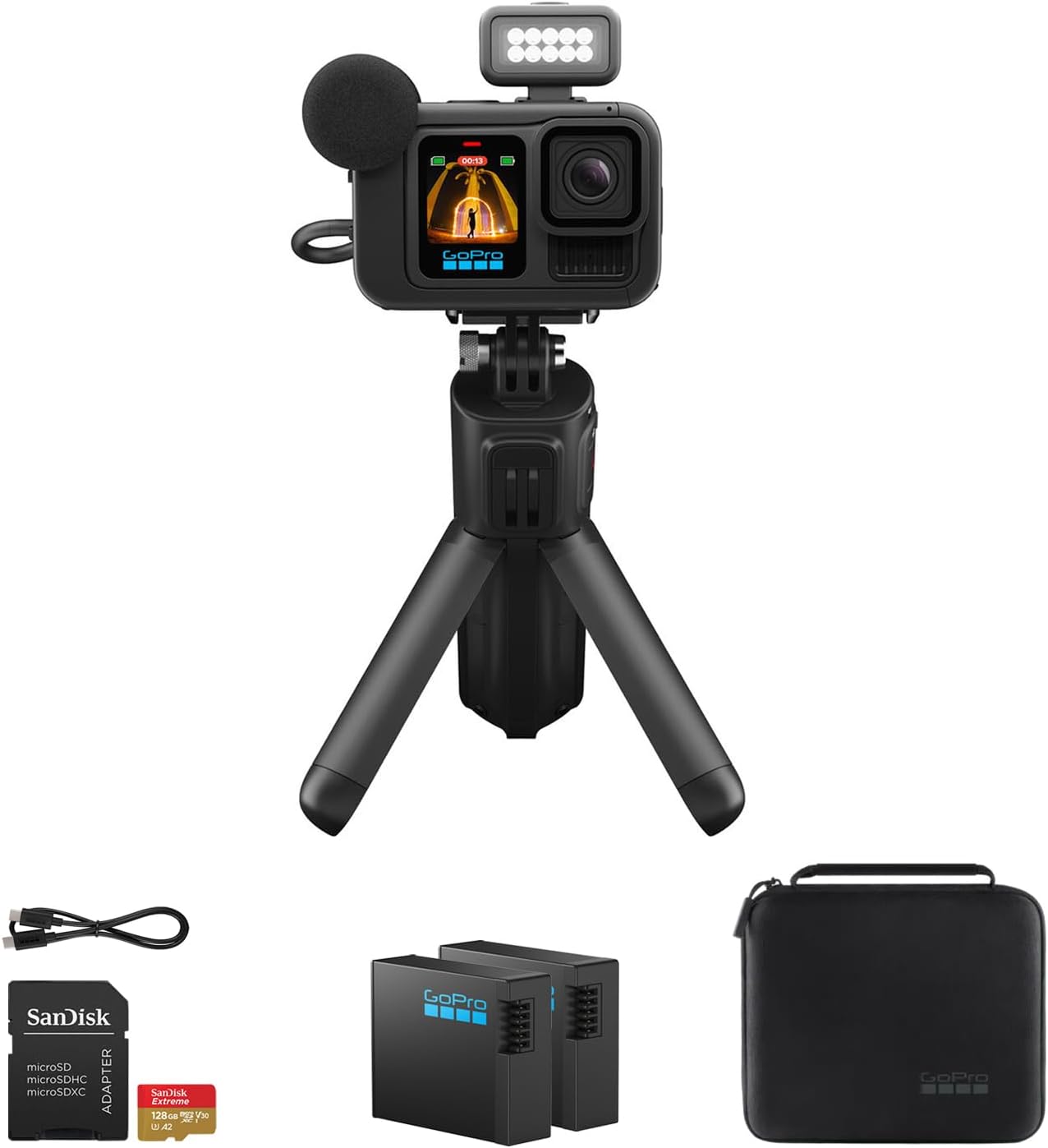 GoPro GOPCHDFB131TH-KIT1 HERO13 Black Creator Edition Bundle