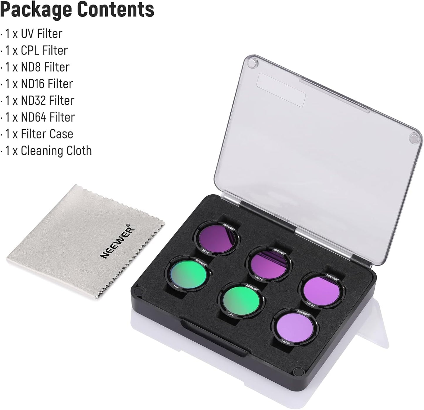 Neewer 10102703 ND Filters DJI O3 Air Unit