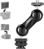 Neewer 10099612 Double Ball Head with Cold Shoe Mount
