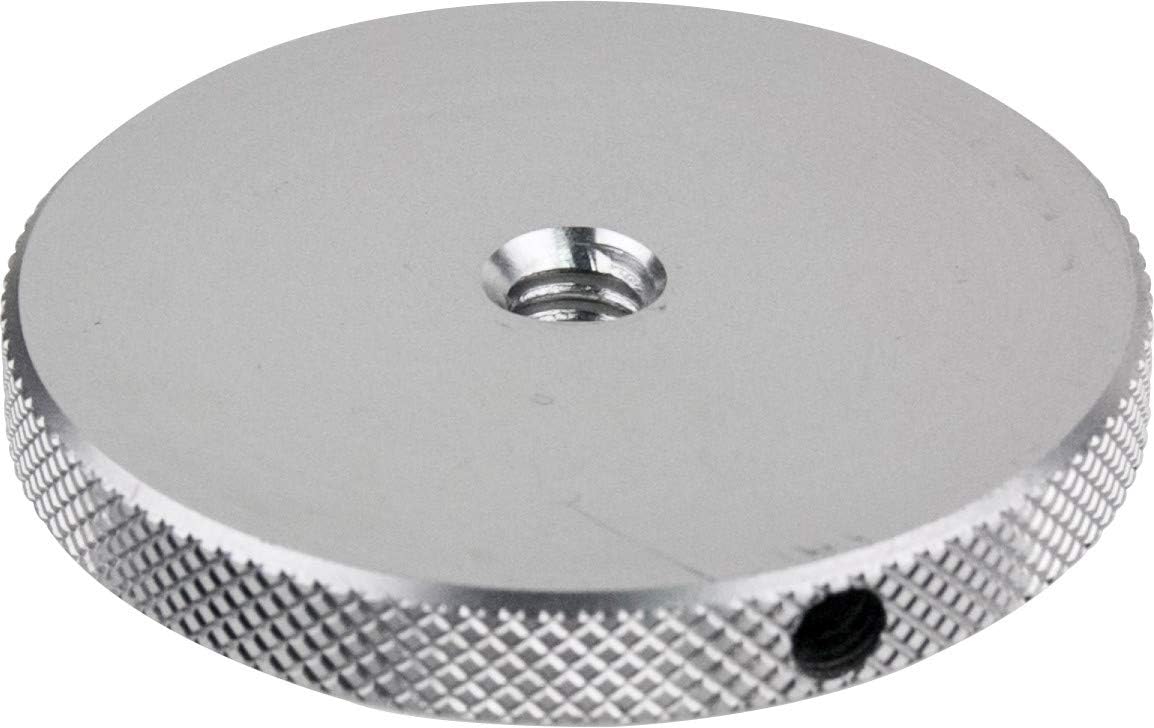 Kupo KG012712 Round Knurled Flange Disc 1/4in-20 Female
