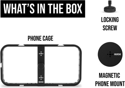 Rode PHONECAGE Magnetic Mobile Filmmaking Phone Cage