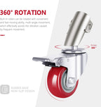 Neewer 10097054 Caster Wheels for Photography C Stand