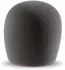 Shure A58WS-GRA Gray Foam Windscreen for Ball Microphones