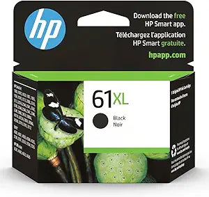 HP CH563WN 61XL Black High-Yield Ink Cartridge — main product image