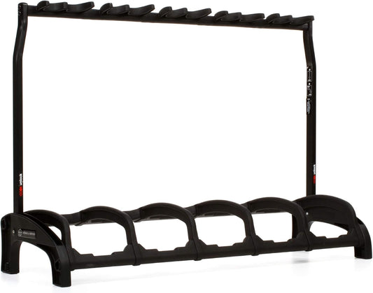 K&M 17515.016.55 Guardian 5-Guitar Rack Stand Black