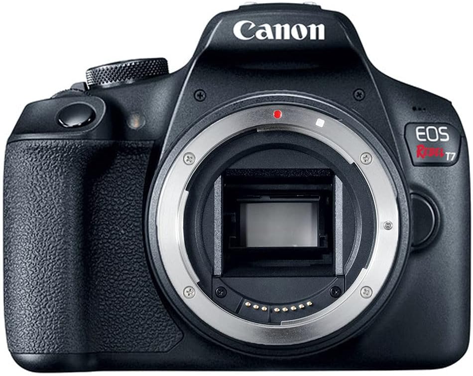 Canon T7 EOS Rebel DSLR Camera Body Bundle Renewed