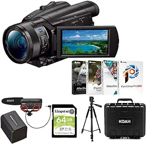 Sony FDR-AX700 4K HDR Camcorder Creator Bundle