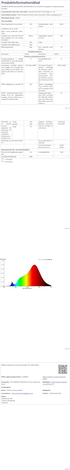 Neewer 10100577 RGB Magnetic LED Video Light