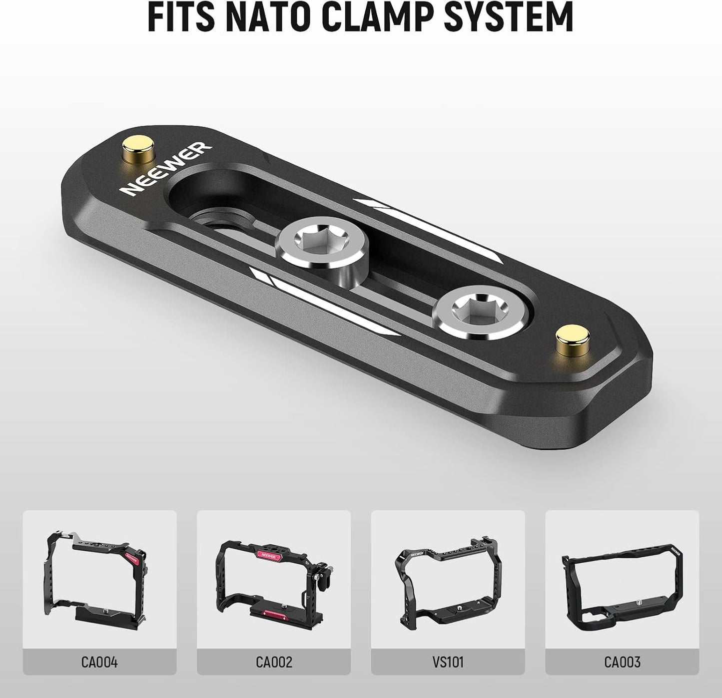 Neewer UA022 60mm Mini NATO Rail Quick Release
