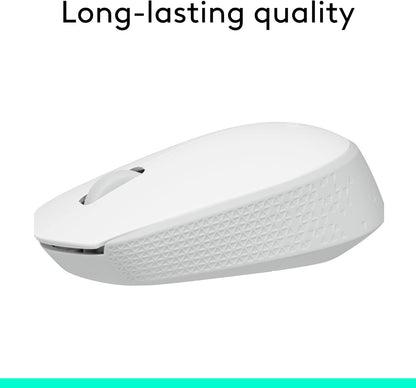 Logitech M170 Off-White Wireless Mouse for PC