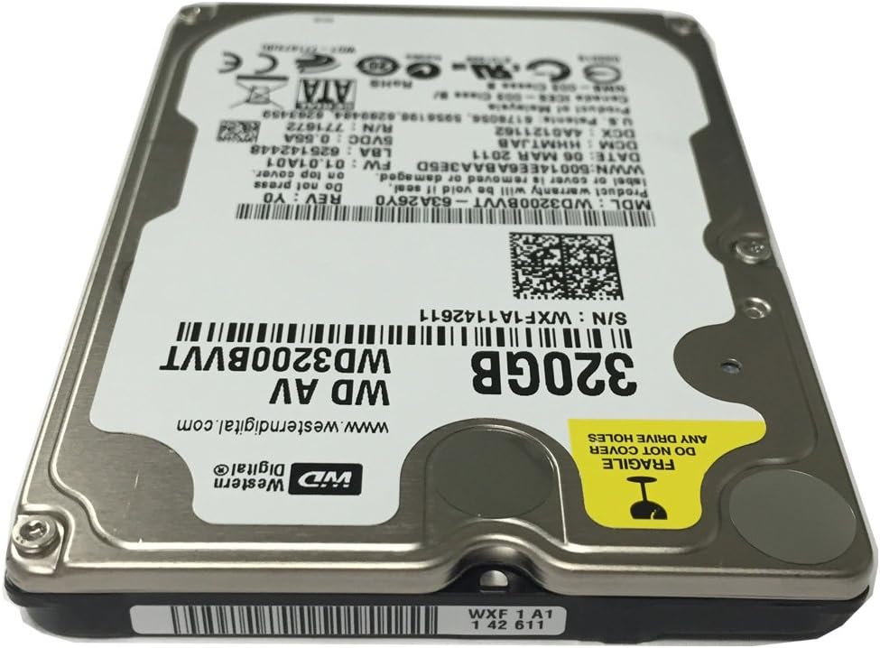Western Digital WD3200BVVT 320GB 2.5" PS3/PS4/Laptop HDD