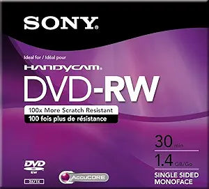 Sony 3DMW30R2H 8cm DVD-RW 3-Pack — main product image