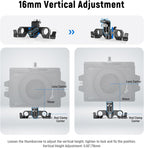 Neewer 10102568 15mm Rod Support Clamp