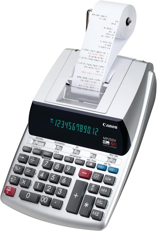 Canon 2202C001 MP25DV-3 Desktop Printing Calculator