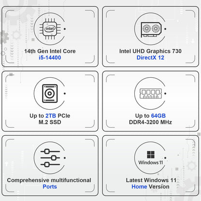 Lenovo 90VT IdeaCentre 3 i5 Desktop + Power Bank