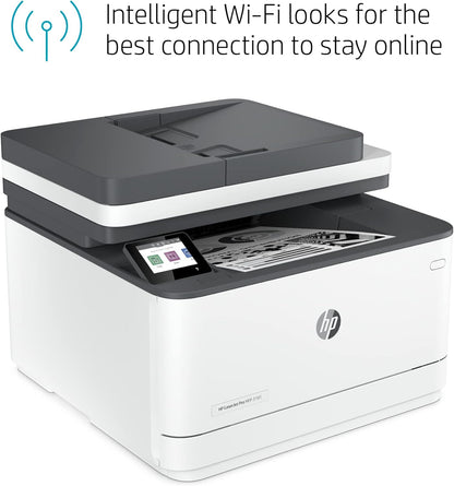 HP LaserJet Pro MFP 3101fdw Wireless Printer B&W Renewed