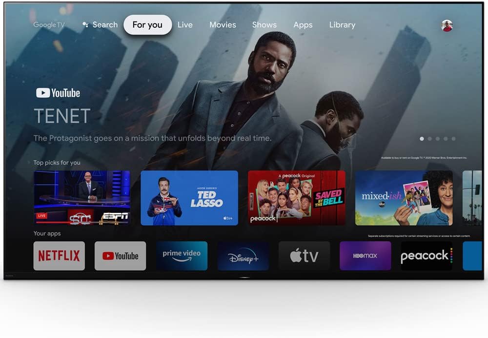 Sony E94SNXR55A95K 55" 4K OLED Google TV Bundle