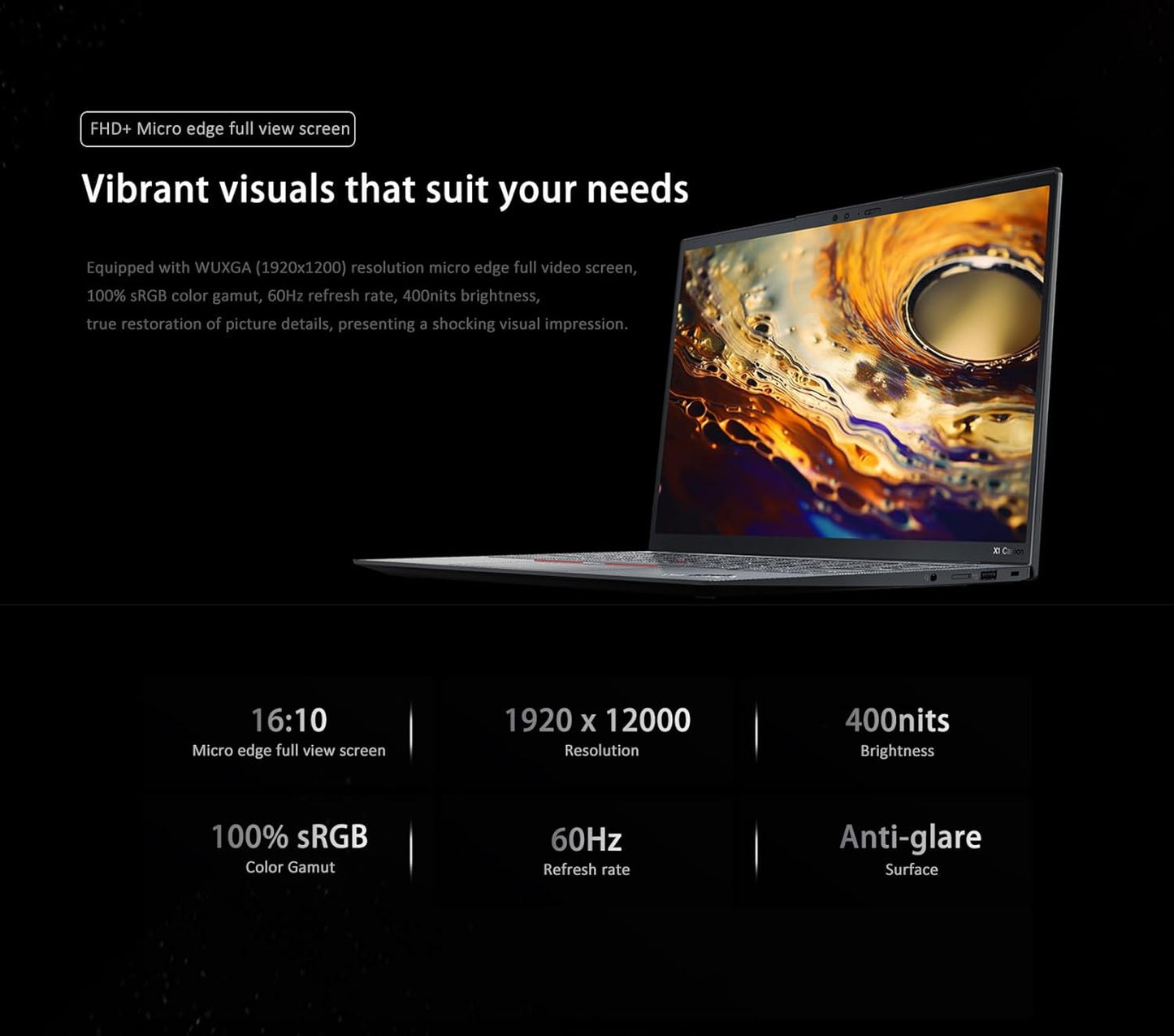 Lenovo ThinkPad X1 Carbon Gen 11 i7 Business Laptop