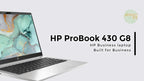 HP ProBook 430 G8 i5-1135G7, 8GB RAM, 256GB SSD, 13.3