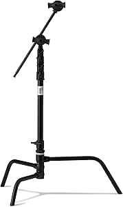 Kupo KS704611 Master C-Stand Kit: Turtle Base, Grip Arm
