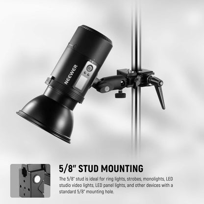 Neewer 10102899 Super Clamp 5/8" Stud