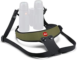 Leica Neoprene Strap Binocular Sport Strap - Olive Green