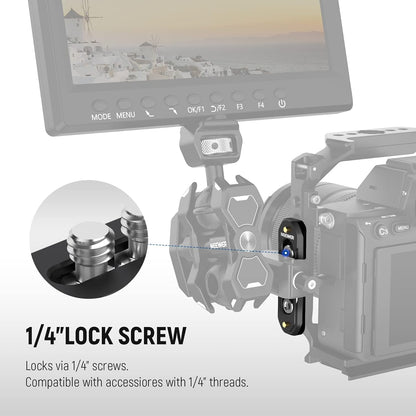 Neewer UA022 60mm Mini NATO Rail Quick Release